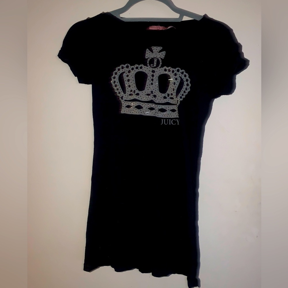Y2K Juicy crown tee